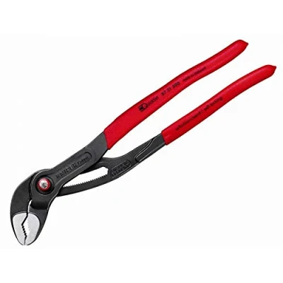 Abbildung von Knipex 87 21 300, Steckverbindungszange, 7 cm, 6 Chrom Vanadium Stahl, Metall, Kunststoff, Rot
