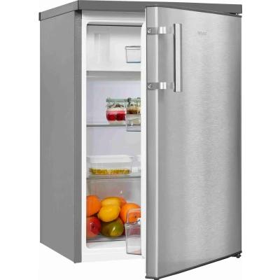 Abbildung von exquisit Kühlschrank &quot;KS16 4 H 010D&quot;, KS16 010D inoxlook, 85 cm hoch, 56 breit, Energieeffizienzklasse D, 120 Liter Nutzinhalt, Sterne Gefrieren