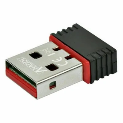 Abbildung von Anadol Gold Line WiFi AWL150 Micro 150Mbit/s USB WLAN Stick schwarz mit RALINK RT5370 Chip für OpenATV E2 Linux, Gigablue, Vu+, Octagon, Skybox, Openbox, Raspberry Pi RT 5370 Chipset