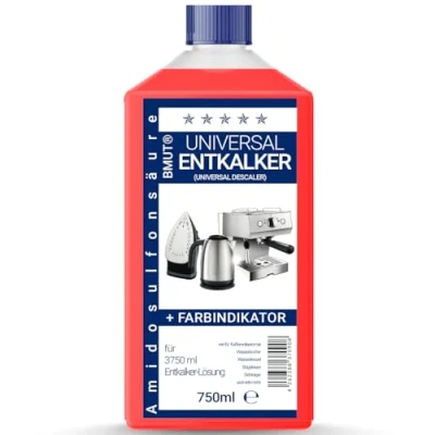 Abbildung von 1x 750ml Entkalker Universalentkalker Konzentrat, wie für Kaffeevollautomat, Wasserkocher etc. 6 Entkalkungen/Anwendungen je 125ml