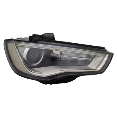 Abbildung von TYC 20 14572 16 2 Scheinwerfer links D3S, LED mit Tagfahrlicht für Rechtsverkehr Elektromotor, LED, ohne Steuergerät AUDI: A3 Limousine