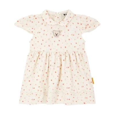 Abbildung von Steiff Sundancer Jerseykleid für Kinder, Größe: 86, Antique white
