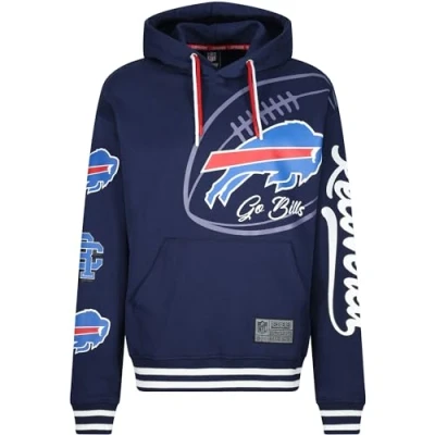 Abbildung von Re:Covered Bills NFL GO Kapuzenpullover, Größe: Large, Blau