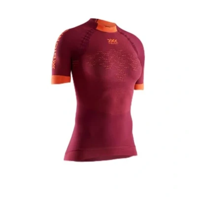 Abbildung von X Bionic THE Trick 4 0 Running Tshirt print, Damen, Größe: Small, Namib red kurkuma orange