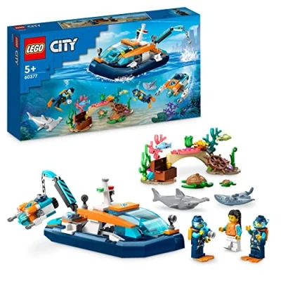 Abbildung von LEGO 60377 City Meeresforscher Boot (182 Teile)