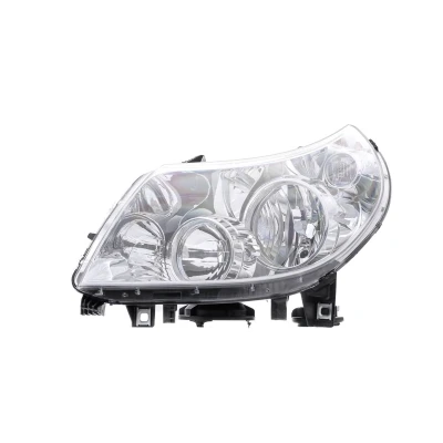 Abbildung von ABAKUS 552 1124L LD EM Scheinwerfer links H7, PY21W, W5W, H1 glasklar ohne Lampenträger, Glühlampe mit Stellmotor für LWR PX26d, BAU15s, P14.5s
