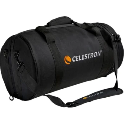 Abbildung von Celestron 94026 Teleskoptasche für 8 Zoll Schmidt Cassegrain und EdgeHD Fernrohre Wasserbeständige, robuste Tasche mit gepolsterten Wänden, Zubehörtasche gepolstertem Riemen, Schwarz