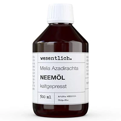 Abbildung von wesentlich. Körperöl Neemöl kaltgepresst 500ml von