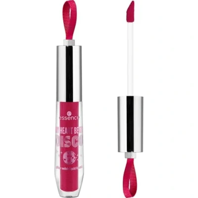 Abbildung von essence MY HEART BEATS DISCO glitter switch liquid lipstick, Nr. 01, Pink, hochpigmentiert, glitzernd, vegan, ohne Parabene, Mikroplastikpartikel, Nanopartikel frei, 1er Pack (2.76ml)
