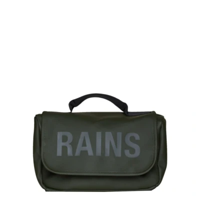 Abbildung von Rains Texel WASH BAG Unisex Kosmetiktasche, Größe: One Size, Green