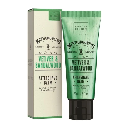 Abbildung von Scottish Fine Soaps Balsam Men&#039;s Grooming Vetiver &amp; Sandalwood Aftershave 75 ml Für Männer