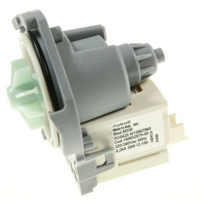 Abbildung von Whirlpool Indesit 488000386526 Abflusspumpe Geschirrspüler C00386526 ablaufpumpe