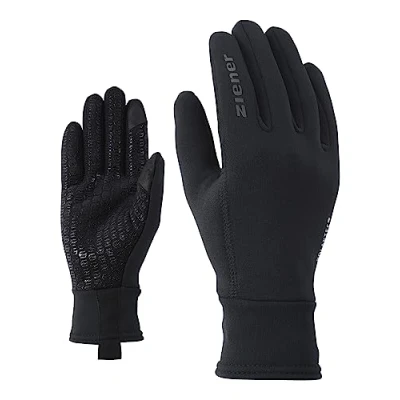 Abbildung von Ziener Idiwool Touch Glove Multisport Fingerhandschuh, Damen, Größe: 10.5, Black