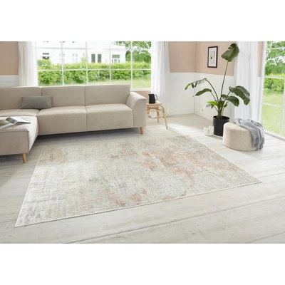 Abbildung von ELLE DECORATION Designteppich &quot;Chameis&quot;, rechteckig, 4 mm Höhe, Viskose, Vintage Look, Seiden Optik, Wohnzimmer, Schlafzimmer, Teppich