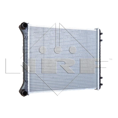 Abbildung von NRF 58258 Kühler, Motorkühlung Aluminium 468 388 26 Kühlrippen gelötet AUDI: A2