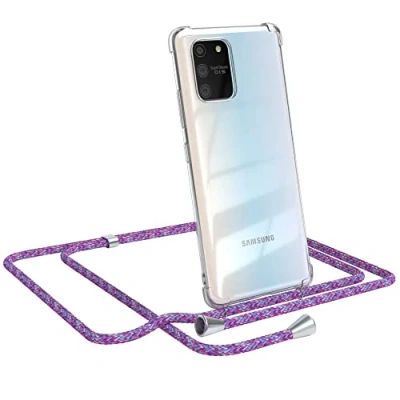 Abbildung von EAZY CASE Handykette kompatibel mit Samsung Galaxy S10 Lite Handyhülle Umhängeband, Handykordel Schutzhülle, Silikonhülle, Hülle Band, Stylische Kette für Smartphone, Unicorn
