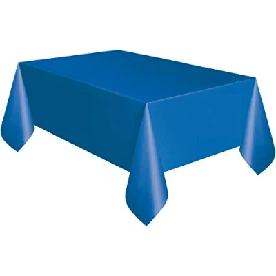 Abbildung von Tischdecke Royal Blue Kunststoff 140 x 274 cm