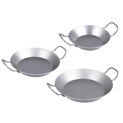 Abbildung von CHG Eisenpfannen Spar Set, 3 TLG, Silber, Einheiten, 20 cm, 24 28,5 Set 299 62