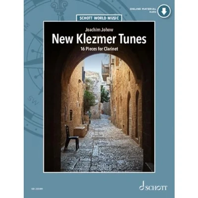 Abbildung von New Klezmer Tunes: 16 Pieces for Clarinet. Klarinette und Klavier (Gitarre, Akkordeon). (Schott World Music)