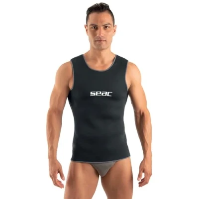 Abbildung von Seac Unterzieher Short Vest 2,5mm super warme Herren L