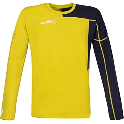 Abbildung von ROCK EXPERIENCE REMT01621 Moonstone LS T Shirt Men 1810 Citronelle+1330 Blue Nights S