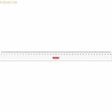 Abbildung von Brunnen 104977040 Lineal (für Schule und Büro 40 cm, glasklar)