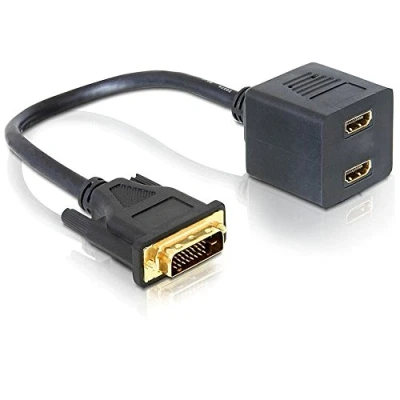 Abbildung von DeLOCK Adapter DVI zu 2x HDMI