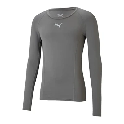 Abbildung von Puma LIGA Langarmshirt, Herren, Größe: Small, Smoked pearl
