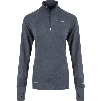 Abbildung von Endurance Funktions Canna V2 Performance Langarmshirt, Damen, Größe: 44, 1111 black melange