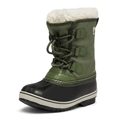 Abbildung von Sorel Childrens YOOT PAC Unisex Snowboot/Winterstiefel für Kinder, Größe: 29, Hiker green Schuhe