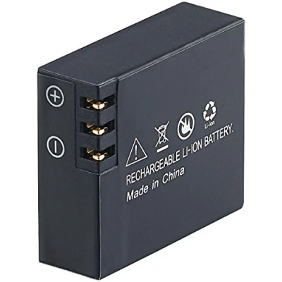 Abbildung von Somikon Zubehör zu 4K Action Cam: Li Ion Akku für DV 4017.WiFi, 3217.WiFi &amp; 1212 V2, 3,7V, 1050mAh (Actioncam wasserdicht, Aktion Cam, Unterwassergehäuse)