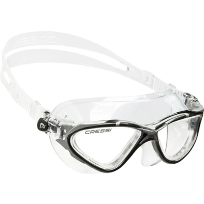 Abbildung von Cressi Unisex Schwimmbrille Planet, klar/schwarz/silber, one size, DE202650