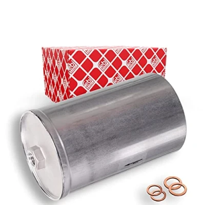 Abbildung von FEBI BILSTEIN 103011 Kraftstofffilter Leitungsfilter mit Dichtring SAAB: 9 5 Kombi, 3 Schrägheck, Limousine