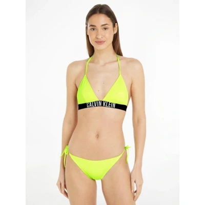 Abbildung von Calvin Klein Swimwear Bikini Hose &quot;STRING SIDE TIE&quot;, mit großem Logo hinten