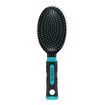 Abbildung von Conair Pro Hair Brush with Wire Bristle, Cushion Base, Colors May Vary
