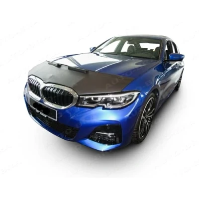 Abbildung von AB3 00473 Auto Bra kompatibel mit BMW 3 G20 Bj. ab 2019 Haubenbra Steinschlagschutz Tuning Bonnet
