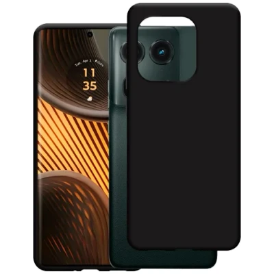 Abbildung von Just in Case Soft Design Motorola Edge 50 Ultra Back Cover Zwart