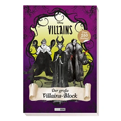 Abbildung von Disney Villains: Der große Villains Block: über 250 Sticker!