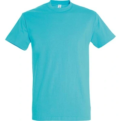 Abbildung von Sols Imperial Herren T Shirt mit kurzen Ärmeln, Blau Petrol, XL