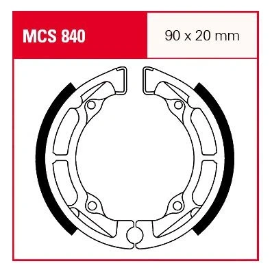 Abbildung von TRW MCS840 Bremsbacken 90