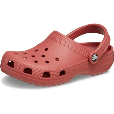 Abbildung von Crocs Classic Unisex Pantolette flach, Größe: 36 37, Strawberry wine Schuhe