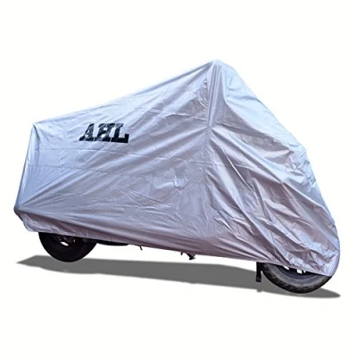 Abbildung von AHL 2XL Silber Wasserdicht Kälteschutz Regenschutz Staubdicht Faltgarage motorradgarage Motorroller abdeckplane Roller Abdeckung Motorrad Motorradabdeckung