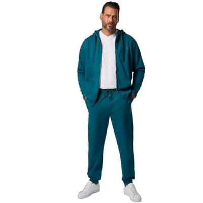 Abbildung von JP 1880 Herren große Größen Menswear L 8XL Jogginganzug, Homewear, 2 teilig, Hoodiejacke und Hose, bis ozeanblau 802934761