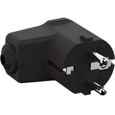 Abbildung von Bachmann 960.102, Typ F, 250 V, 16 A, Schwarz, 59,5 mm, 36,6 mm