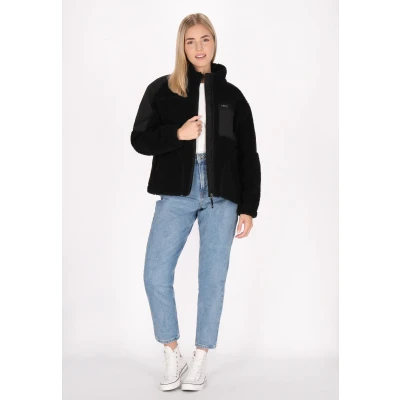 Abbildung von Schmuddelwedda Fleecejacke, Damen, Größe: 44, Schwarz