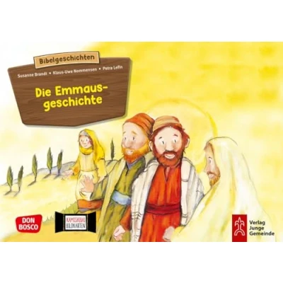 Abbildung von Die Emmausgeschichte. Kamishibai Bildkartenset.: Entdecken Erzählen Begreifen: Kinderbibelgeschichten. Auferstehung Jesus zu Ostern im ... (Bibelgeschichten für unser Erzähltheater)