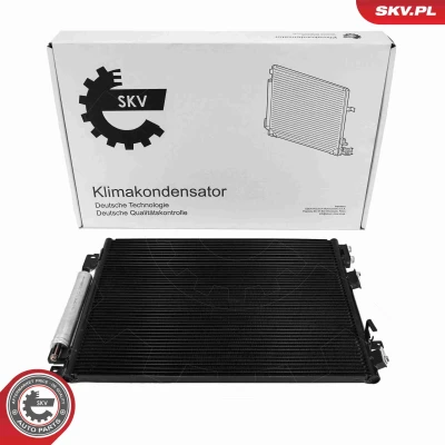Abbildung von ESEN SKV 86SKV347 Klimakondensator mit Trockner Aluminium 647mm