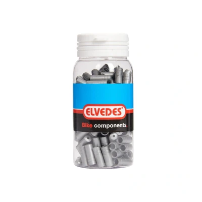 Abbildung von Außenzugtülle Elvedes Kunststoff Ø4.3mm Silber (150 Stück)