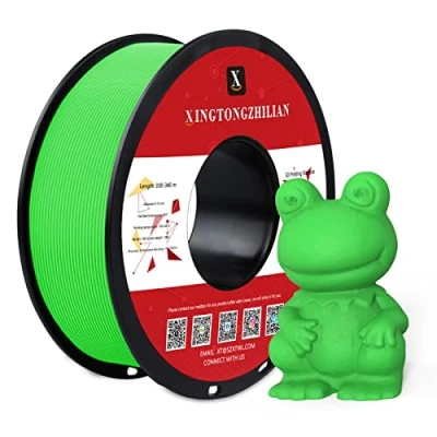 Abbildung von PETG+ Filament 1.75mm, 3D Drucker Filament, Maßgenauigkeit +/ 0.02mm,3D Druck Materialien für Drucker, 1Kg/ 1 Spule Grün