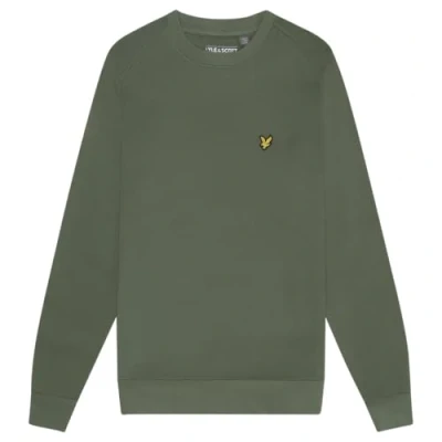 Abbildung von Lyle &amp; Scott CREW NECK FLY Sweatshirt, Herren, Größe: Medium, Cactus green